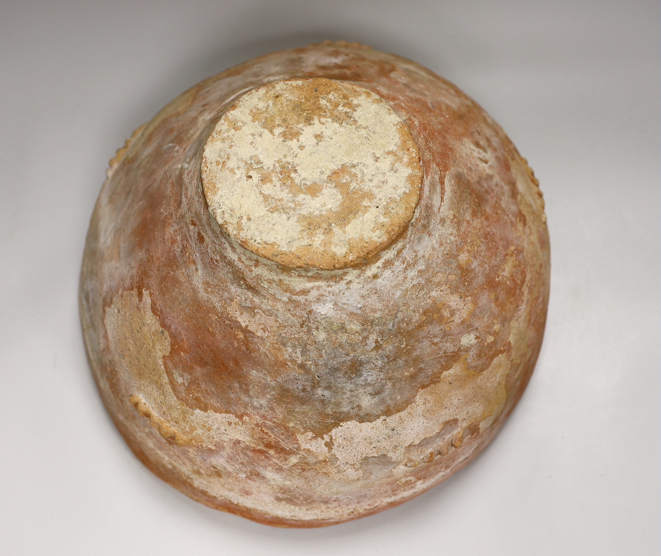 A Palestine pottery bowl, circa 3200-2500 BC, 35cm diameter